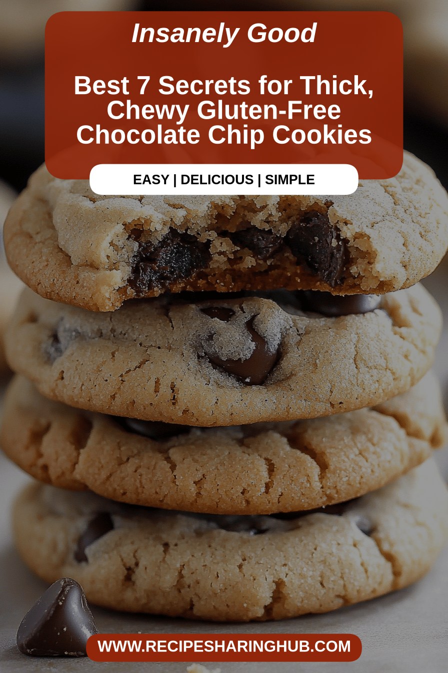 Gluten-Free Chocolate Chip Cookies final dish beautifully presented and ready to serve