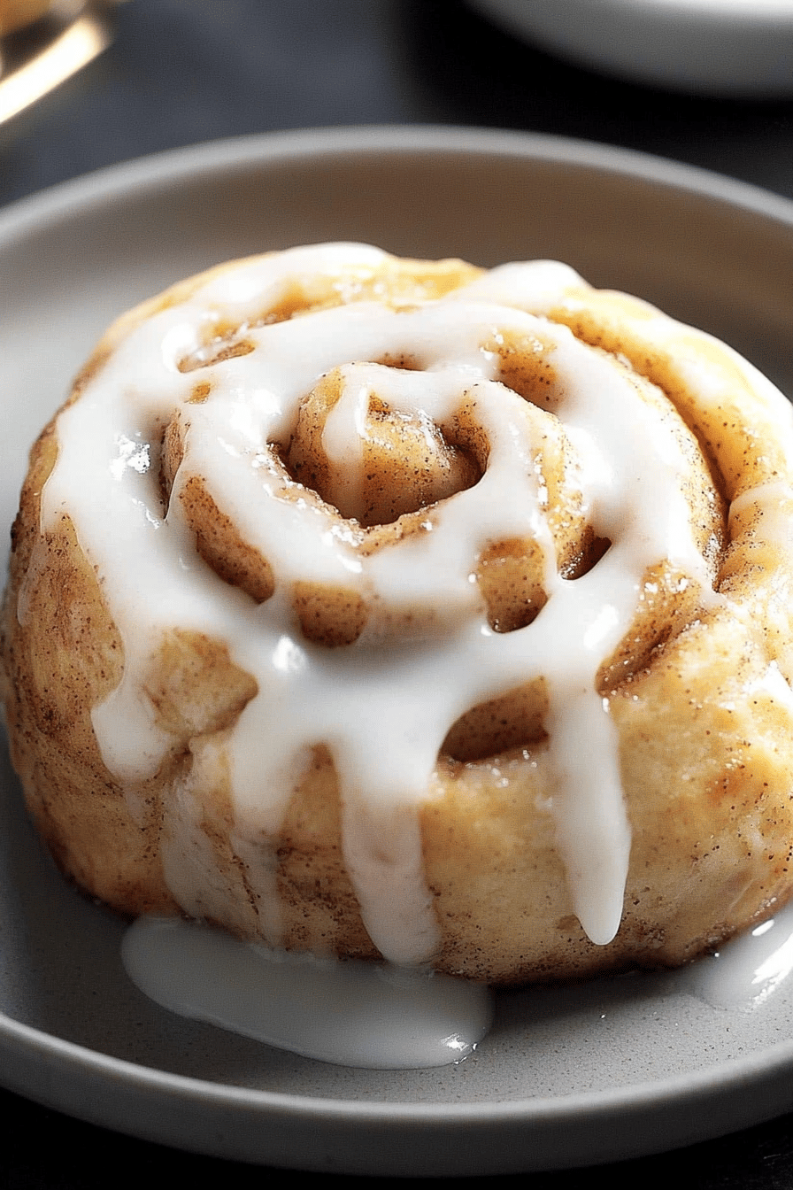 gluten-free cinnamon rolls ingredients organized and measured on kitchen counter